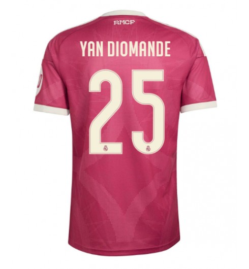 Real Madrid Yan Diomande #25 Alternativní Dres 2026-27 Krátký Rukáv Real Madrid Yan Diomande #25 Alternativní Dres 2026-27 Krátký Rukáv